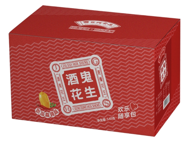 酒鬼花生·脫油花生麻辣味充氮裝540克